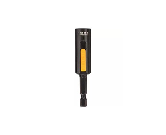 Головка магнітна DeWALT магнітна EXTREME 1/4" х 10 мм, шестигранна з магнітом (DT7440)