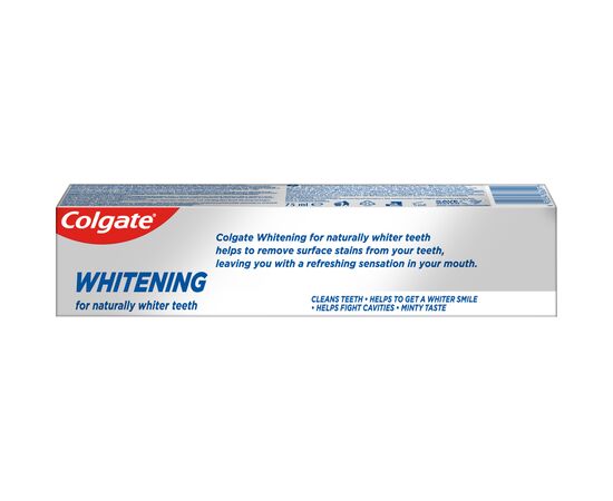 Зубная паста Colgate Отбеливающая 75 мл (6920354836091), изображение 4 Зубная паста Colgate Отбеливающая 75 мл (6920354836091), изображение 4