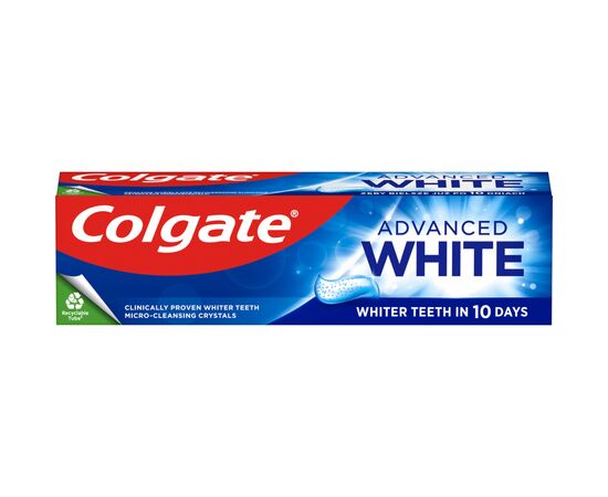Зубная паста Colgate Комплексное отбеливание 75 мл (8718951312173), изображение 3 Зубная паста Colgate Комплексное отбеливание 75 мл (8718951312173), изображение 3