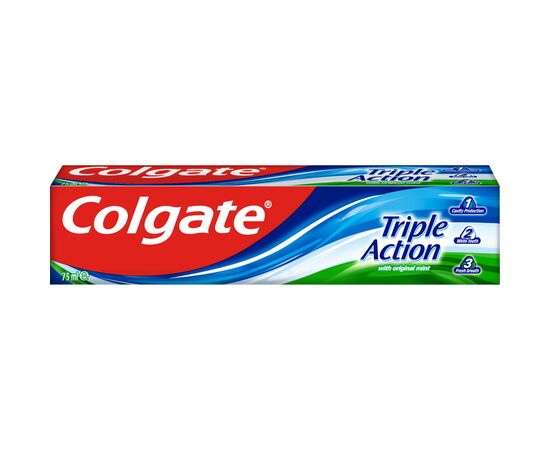 Зубная паста Colgate Тройное Действие 75 мл (6920354835971), изображение 3
