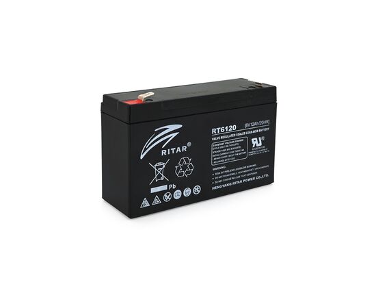 Батарея до ДБЖ Ritar RT6120A, 6V-12Ah (RT6120A)
