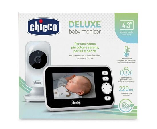 Видеоняня Chicco Video Baby Monitor Deluxe (10158.00), изображение 2 Видеоняня Chicco Video Baby Monitor Deluxe (10158.00), изображение 2
