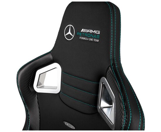 Крісло ігрове Noblechairs Epic Mercedes-AMG Formula One (PGW-NB-EGC-001), зображення 4 Крісло ігрове Noblechairs Epic Mercedes-AMG Formula One (PGW-NB-EGC-001), зображення 4