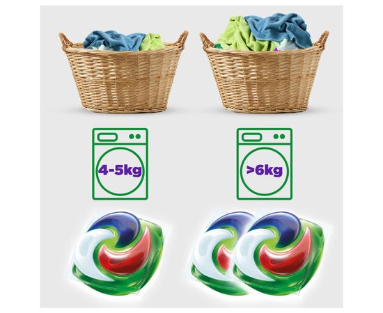 Капсулы для стирки Ariel Pods All-in-1 + Сила екстраочищення 20 шт. (8001090803474), изображение 4 Капсулы для стирки Ariel Pods All-in-1 + Сила екстраочищення 20 шт. (8001090803474), изображение 4