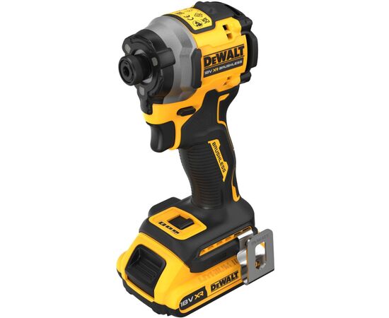 Шуруповерт DeWALT ударный 18 В XR Li-Ion, 2x2Ah, 206 Нм, 2 Аг, 3250 об/мин, TSTAK (DCF850D2T), изображение 3 Шуруповерт DeWALT ударный 18 В XR Li-Ion, 2x2Ah, 206 Нм, 2 Аг, 3250 об/мин, TSTAK (DCF850D2T), изображение 3
