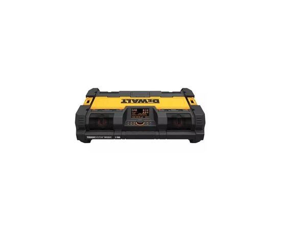 Зарядное устройство для аккумуляторов инструмента DeWALT TOUGHSYSTEM с радиоприемником, колонки 40 Вт, 2 саббуфера, Aux 3,5 мм (DWST1-75659)