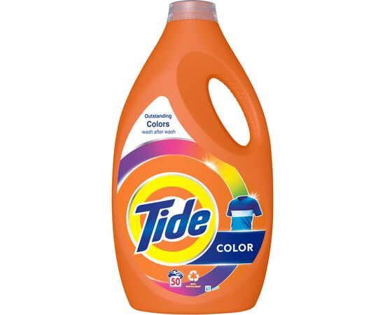 Гель для стирки Tide Color 2.5 л (8006540879474), изображение 2 Гель для стирки Tide Color 2.5 л (8006540879474), изображение 2