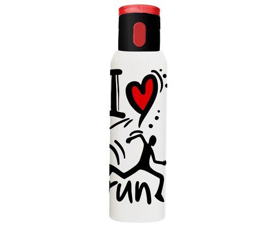 Бутылка для воды Herevin Hanger I Love Run 0.5 л (161417-010)