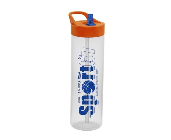 Бутылка для воды Herevin Straw Sport 0.73 л (161812-011)
