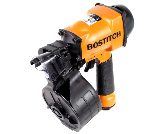 Гвоздезабиватель Bostitch пневматический, с обоймой барабан, тип крепежа N, L=25-55 мм (N58C-1-E), изображение 2 Гвоздезабиватель Bostitch пневматический, с обоймой барабан, тип крепежа N, L=25-55 мм (N58C-1-E), изображение 2