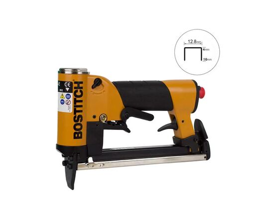 Степлер строительный Bostitch пневматический, тип крепежа 80, длина 4-16 мм (21680B-A-E), изображение 2 Степлер строительный Bostitch пневматический, тип крепежа 80, длина 4-16 мм (21680B-A-E), изображение 2