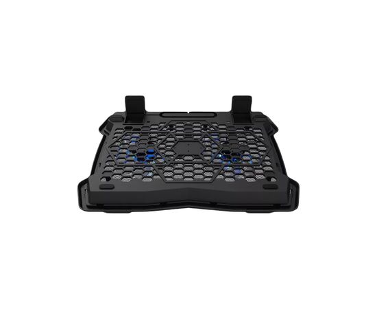 Подставка для ноутбука Canyon NS03, 10-15.6 laptop, dual-fan with 2x2.0 USB hub (CNE-HNS03), изображение 3 Подставка для ноутбука Canyon NS03, 10-15.6 laptop, dual-fan with 2x2.0 USB hub (CNE-HNS03), изображение 3