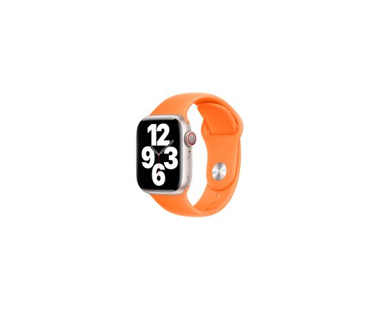 Ремешок для смарт-часов Apple 41mm Bright Orange Sport Band (MR2N3ZM/A), изображение 2 Ремешок для смарт-часов Apple 41mm Bright Orange Sport Band (MR2N3ZM/A), изображение 2