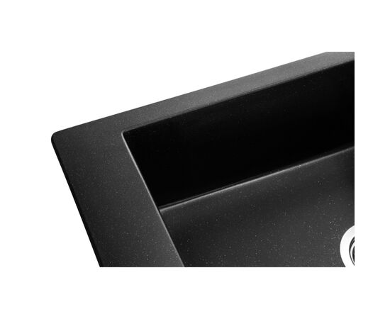 Мийка кухонна GRANADO Almeria black shine (gr3101), зображення 3