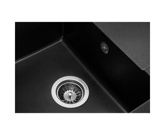Мийка кухонна GRANADO Almeria black shine (gr3101), зображення 4