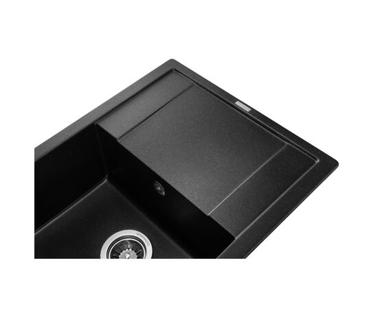 Мийка кухонна GRANADO Almeria black shine (gr3101), зображення 5
