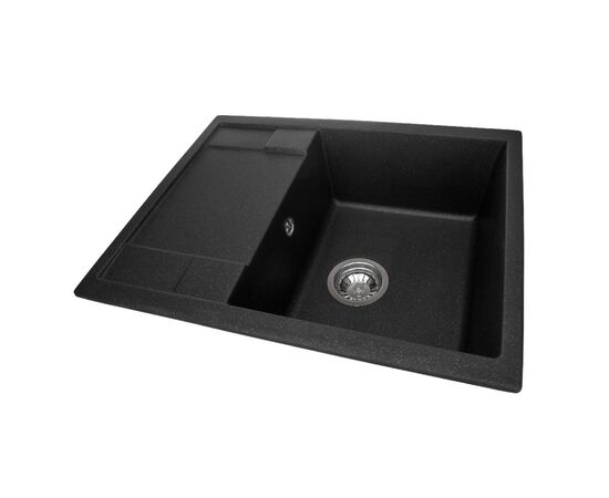 Мийка кухонна GRANADO ALTEA black shine (gr1301), зображення 2