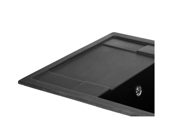 Мийка кухонна GRANADO ALTEA black shine (gr1301), зображення 3