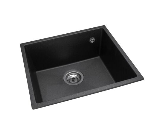 Мойка кухонная GRANADO Under top black shine (gr1901), изображение 2