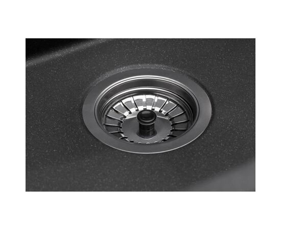 Мойка кухонная GRANADO Under top black shine (gr1901), изображение 4