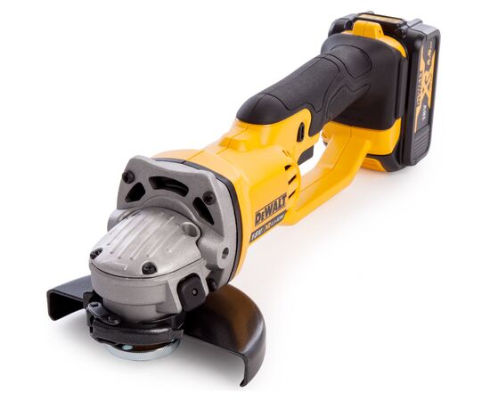 Шлифовальная машина DeWALT 18В XR Li-lon, 2x4Ah, 125 мм, 8000 об/мин (DCG412M2)