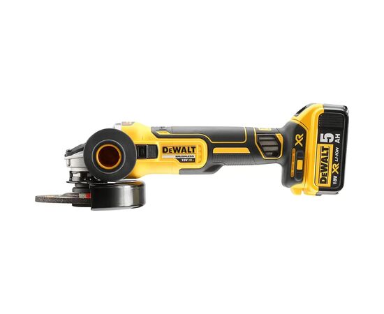Шлифовальная машина DeWALT 18В XR Li-lon, 125 мм, 9000 об/мин (без АКБ и ЗУ) (DCG405N), изображение 4 Шлифовальная машина DeWALT 18В XR Li-lon, 125 мм, 9000 об/мин (без АКБ и ЗУ) (DCG405N), изображение 4