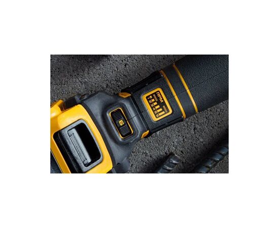 Шлифовальная машина DeWALT 18В XR Li-lon, 125мм, 3000-9000 об/мин, TSTAK (без АКБ и ЗУ) (DCG409VSNT), изображение 7 Шлифовальная машина DeWALT 18В XR Li-lon, 125мм, 3000-9000 об/мин, TSTAK (без АКБ и ЗУ) (DCG409VSNT), изображение 7