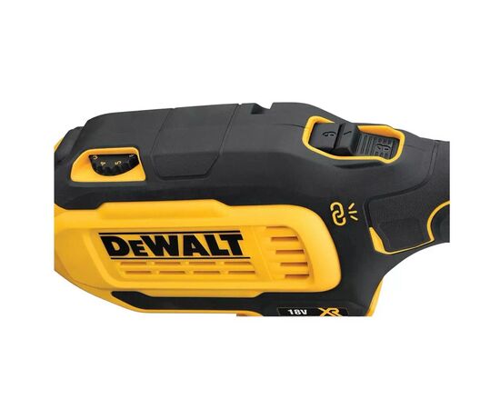 Шлифовальная машина DeWALT 18V XR Li-Ion, 2x6Ah, 225 мм, 700-1200 об/мин (DCE800T2), изображение 7 Шлифовальная машина DeWALT 18V XR Li-Ion, 2x6Ah, 225 мм, 700-1200 об/мин (DCE800T2), изображение 7