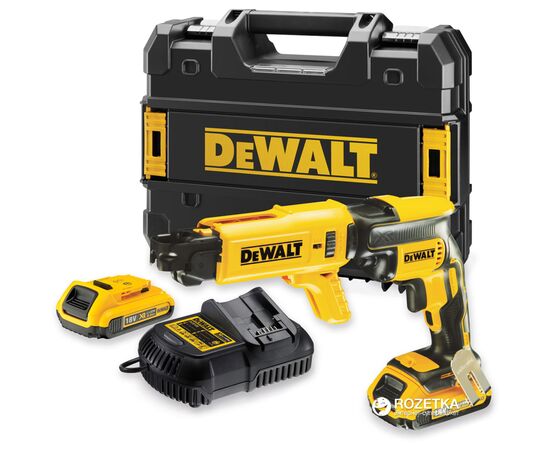 Шуруповерт DeWALT 18V XR Li-Ion, 2x2Ah, 30/5 Нм, 4400 об/мин, кейс (DCF620D2K), изображение 4 Шуруповерт DeWALT 18V XR Li-Ion, 2x2Ah, 30/5 Нм, 4400 об/мин, кейс (DCF620D2K), изображение 4