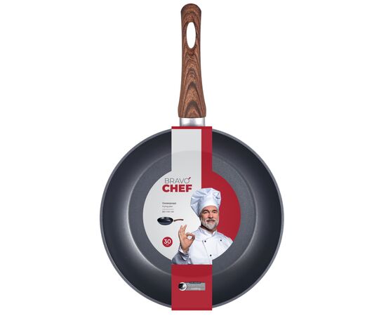 Сковорода Bravo Chef Classical 30 см (BC-1101-30), изображение 3 Сковорода Bravo Chef Classical 30 см (BC-1101-30), изображение 3