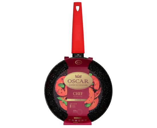 Сковорода Oscar Chef без кришки 20 см (OSR-1101-20), изображение 3 Сковорода Oscar Chef без кришки 20 см (OSR-1101-20), изображение 3