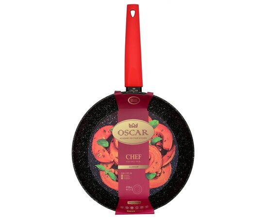 Сковорода Oscar Chef без кришки 26 см (OSR-1101-26), изображение 3 Сковорода Oscar Chef без кришки 26 см (OSR-1101-26), изображение 3