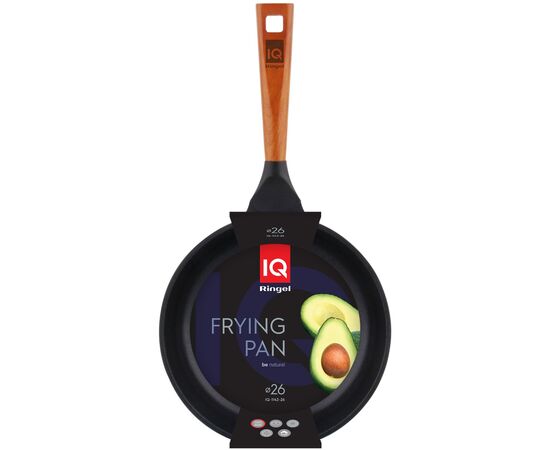 Сковорода Ringel IQ Be Natural 26 см (IQ-1143-26), зображення 4 Сковорода Ringel IQ Be Natural 26 см (IQ-1143-26), зображення 4