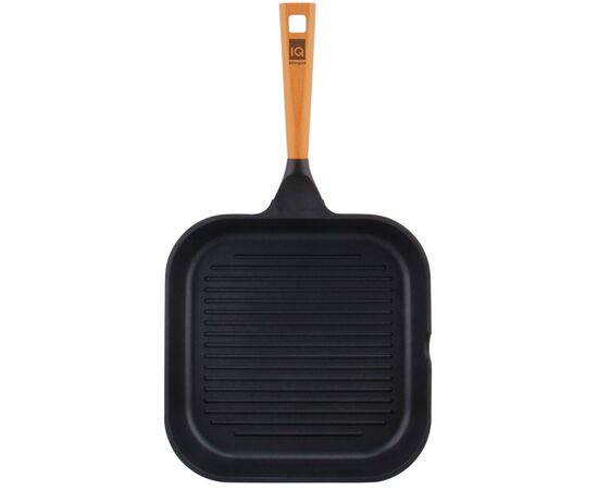 Сковорода Ringel IQ Be Natural Grill 28 см (IQ-1143-28 g), изображение 2 Сковорода Ringel IQ Be Natural Grill 28 см (IQ-1143-28 g), изображение 2