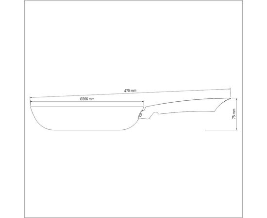 Сковорода Tramontina Trento 26 см (20836/026), изображение 3
