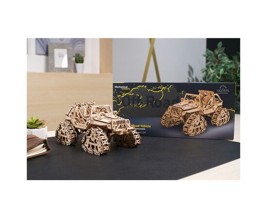 Конструктор Ugears Гусеничный внедорожник (6337469), изображение 3 Конструктор Ugears Гусеничный внедорожник (6337469), изображение 3