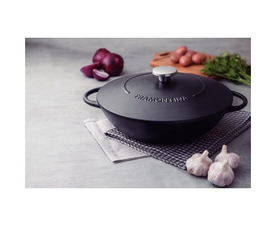 Сковорода Tramontina Trento WOK 5 л (20806/032), изображение 3 Сковорода Tramontina Trento WOK 5 л (20806/032), изображение 3