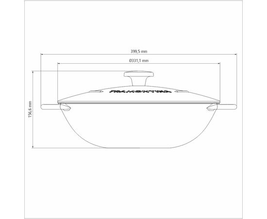 Сковорода Tramontina Trento WOK 5 л (20806/032), изображение 5 Сковорода Tramontina Trento WOK 5 л (20806/032), изображение 5