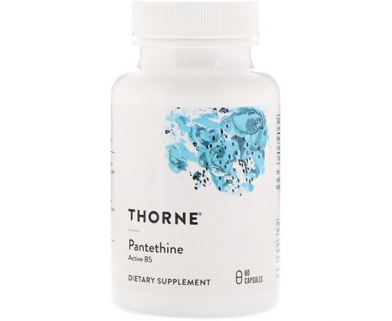 Вітамін Thorne Research Пантетін, Pantethine, 60 капсул (THR-70603)