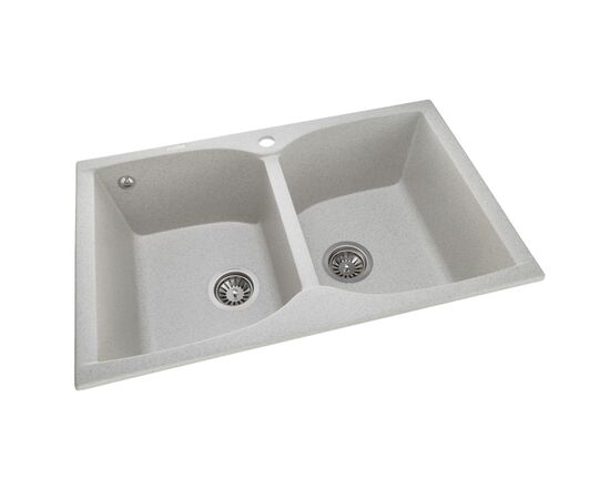 Мойка кухонная GRANADO CORDOBA gris (gr1208), изображение 2 Мойка кухонная GRANADO CORDOBA gris (gr1208), изображение 2