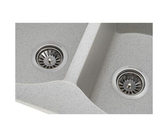 Мойка кухонная GRANADO CORDOBA gris (gr1208), изображение 3 Мойка кухонная GRANADO CORDOBA gris (gr1208), изображение 3