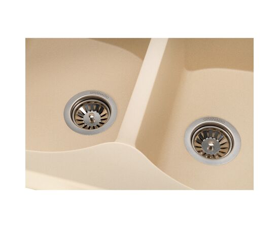 Мойка кухонная GRANADO CORDOBA ivory (gr1204), изображение 2 Мойка кухонная GRANADO CORDOBA ivory (gr1204), изображение 2