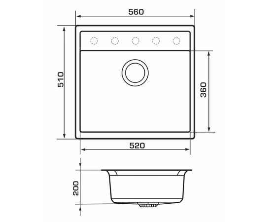 Мойка кухонная GRANADO LERIDA white (gr0405), изображение 3 Мойка кухонная GRANADO LERIDA white (gr0405), изображение 3