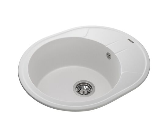 Мойка кухонная GRANADO MARBELLA white (gr2905), изображение 2 Мойка кухонная GRANADO MARBELLA white (gr2905), изображение 2