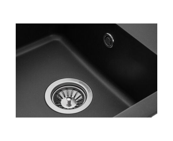 Мойка кухонная GRANADO SALAMANKA black shine (gr0601), изображение 5 Мойка кухонная GRANADO SALAMANKA black shine (gr0601), изображение 5