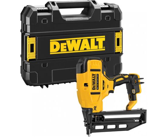 Гвоздезабиватель DeWALT 18В XR , диаметр/длина гвоздя 1.6/32-64мм, кейс TSTAK (без АКБ и ЗУ) (DCN662NT)
