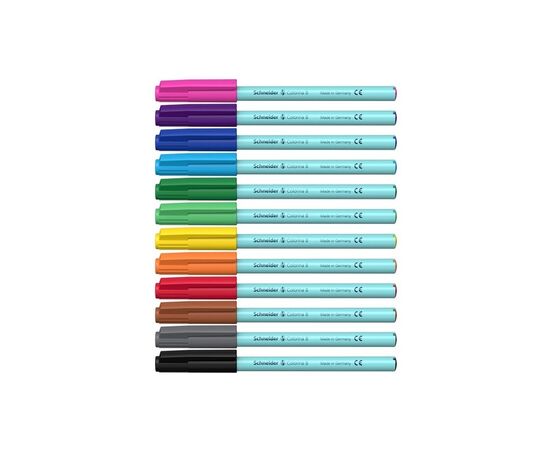 Фломастеры Schneider COLORINA B (линия 2,2 мм), 12 цветов (S193092), изображение 2