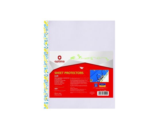 Файл Optima А5 40 мкм глянцевых, 20 штук (O35105)