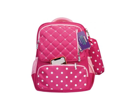 Рюкзак школьный Cool For School 400 с пеналом 15" CFS Jolly Pink (CF86145), изображение 5 Рюкзак школьный Cool For School 400 с пеналом 15" CFS Jolly Pink (CF86145), изображение 5