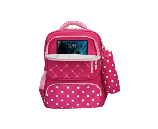 Рюкзак школьный Cool For School 400 с пеналом 15" CFS Jolly Pink (CF86145), изображение 6 Рюкзак школьный Cool For School 400 с пеналом 15" CFS Jolly Pink (CF86145), изображение 6